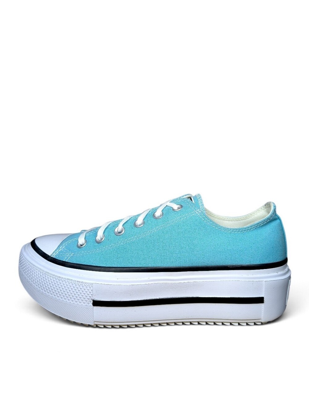 🥳 CONVERSE Chuck Taylor All Star Stack Low Top Platform Sneakers Womens 10.5 - Picture 6 of 12